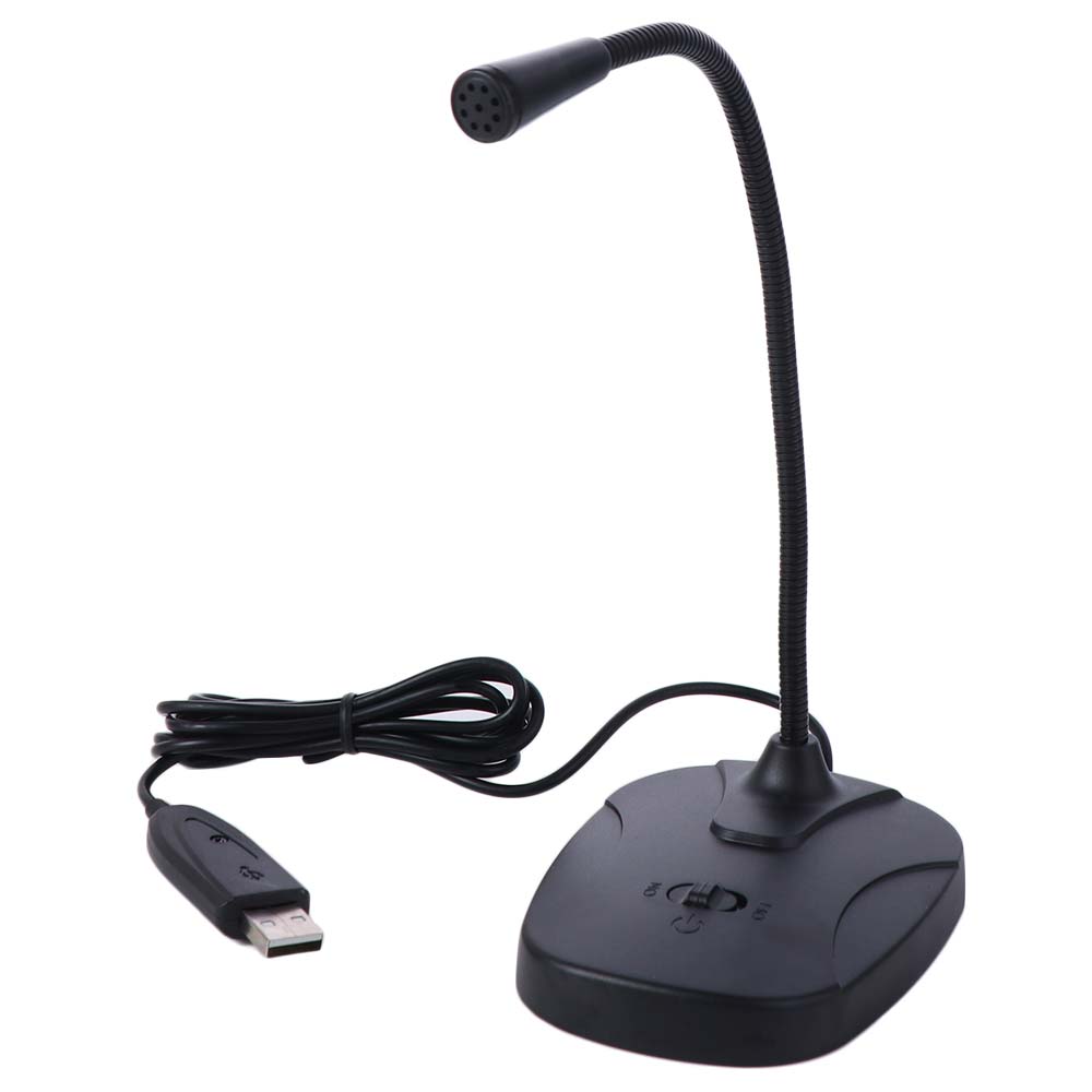 Adjustable Hose USB Desktop Microphone Noise Cancelling Condenser Microphone Vlog Creation
