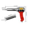 700W 220V-240V Plastic Hot Air Welding Guns Torch Tool Plastic Welding Torch Machine Adjustable Heat Air Guns Kit Welder