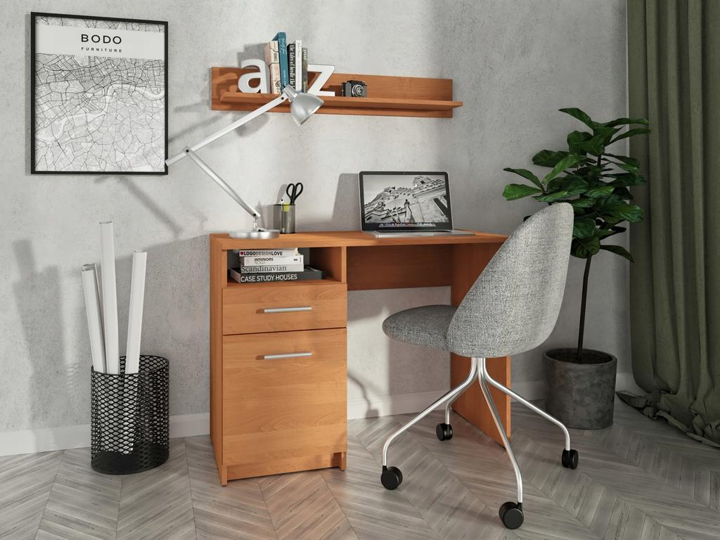 Bodo Dsp 100Cm Alder Desk, Chest Of Drawers