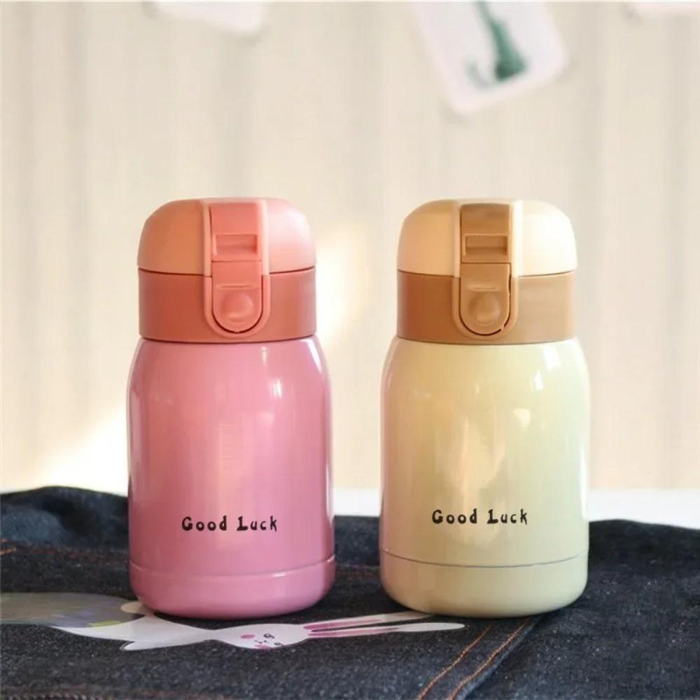 Mini 7-ounce stainless steel water bottle, small vacuum insulated water bottle, leak-proof sports water cup, cold and hot water