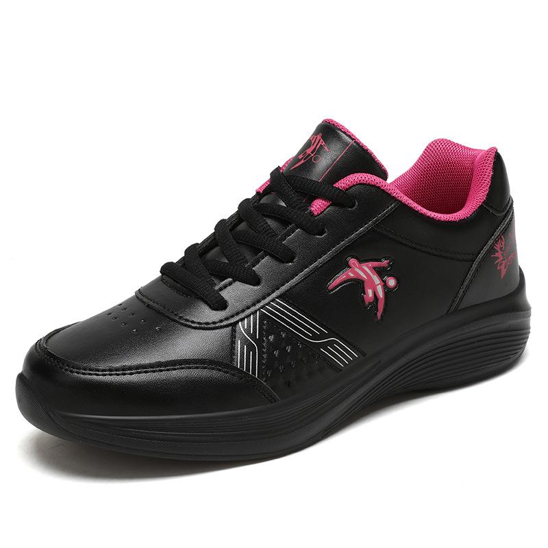 Joni Danlai Genuine Sneakers Women's Shoes Autumn and Winter Waterproof Leather Soft Sole Student Running Shoes Lightweight Casual Shoes
