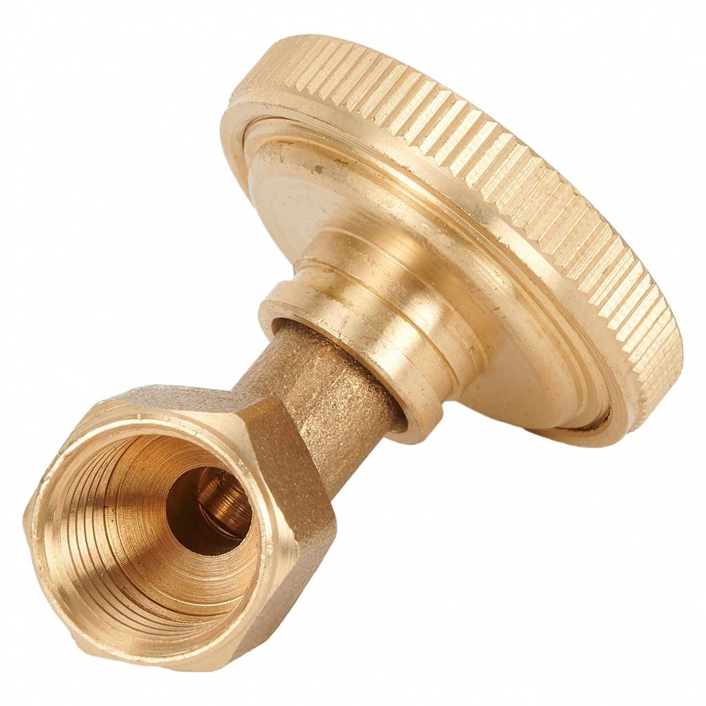 Adjustable Faucet Garden Sprinkler Spray Head Bend Golden