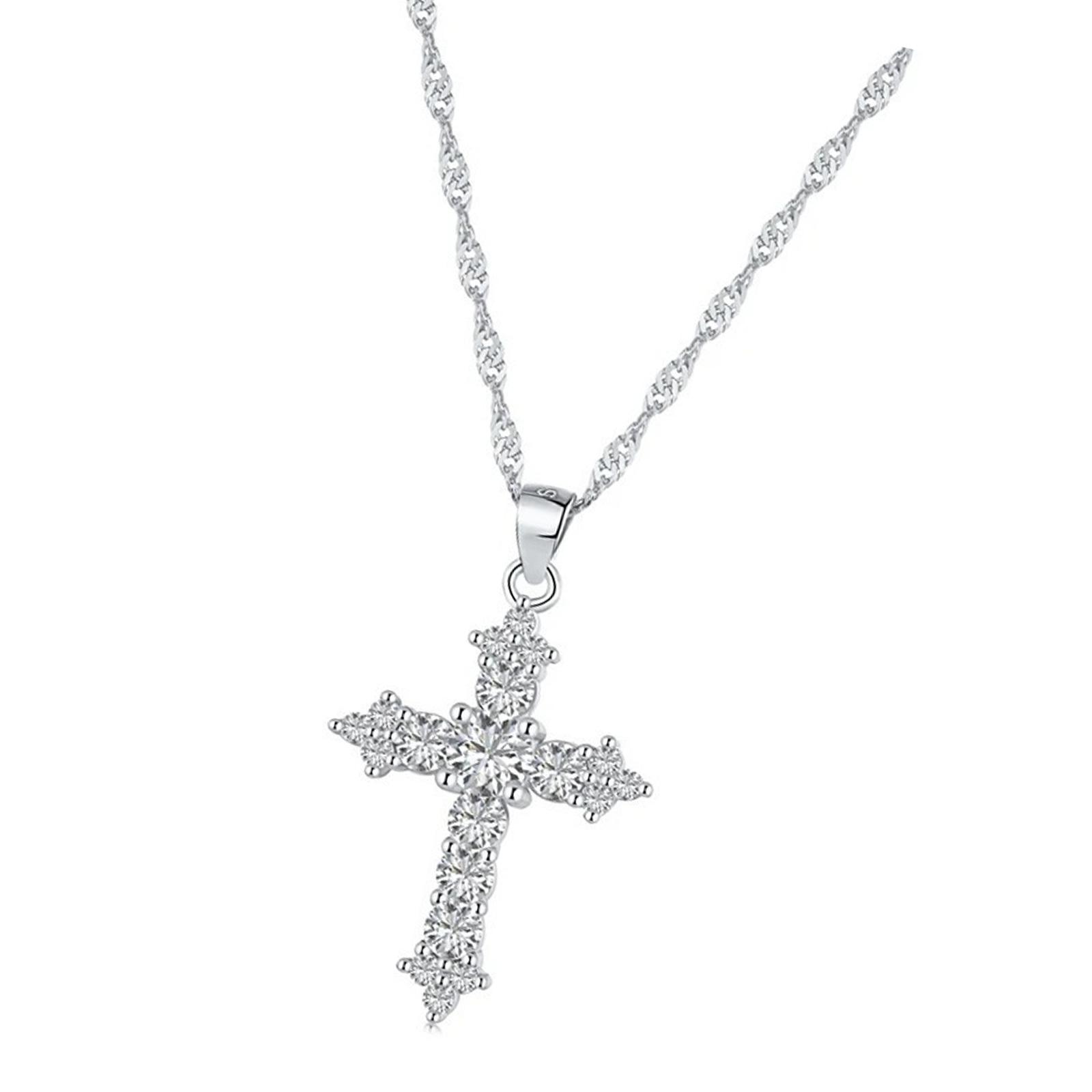 

Элегантное ожерелье с подвеской в виде креста, сплав, минималистичный дизайн, регулируемая цепочка для женщин, ювелирный подарок, универсальное для повседневной носки