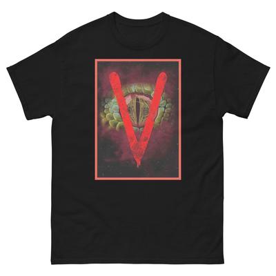 Maglietta Unisex Sci-Fi Vintage Serie V, Maglietta Omaggio Serie TV Anni '80, Regalo Fan Retrò