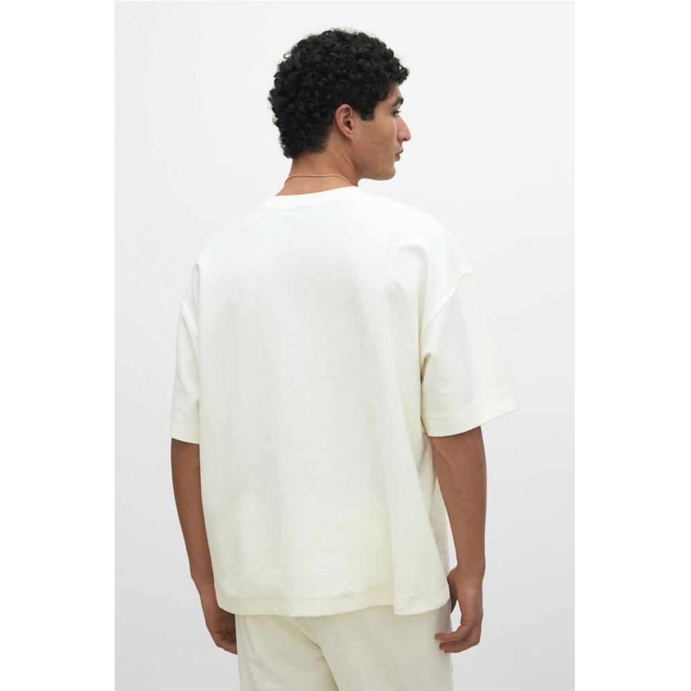 H M T sHirT Oversized fiT creaM