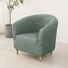 Solid Color Tub Chair Cover Spandex Stretch Club Armchair Covers Single Seat Sofa Slipcovers For Living Room Bar Coffee Shop