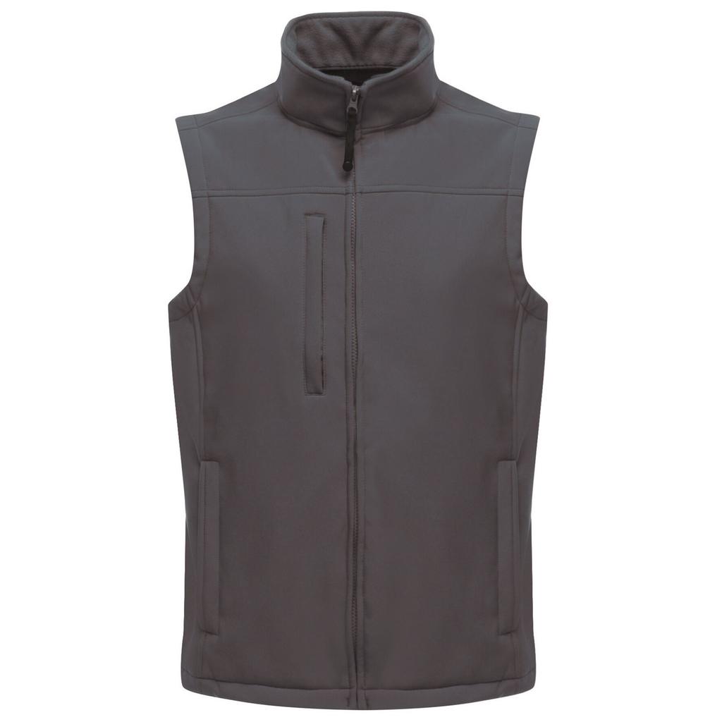 Regatta Mens Flux Softshell Bodywarmer / Sleeveless Jacket (Water Repellent & Wind Resistant)