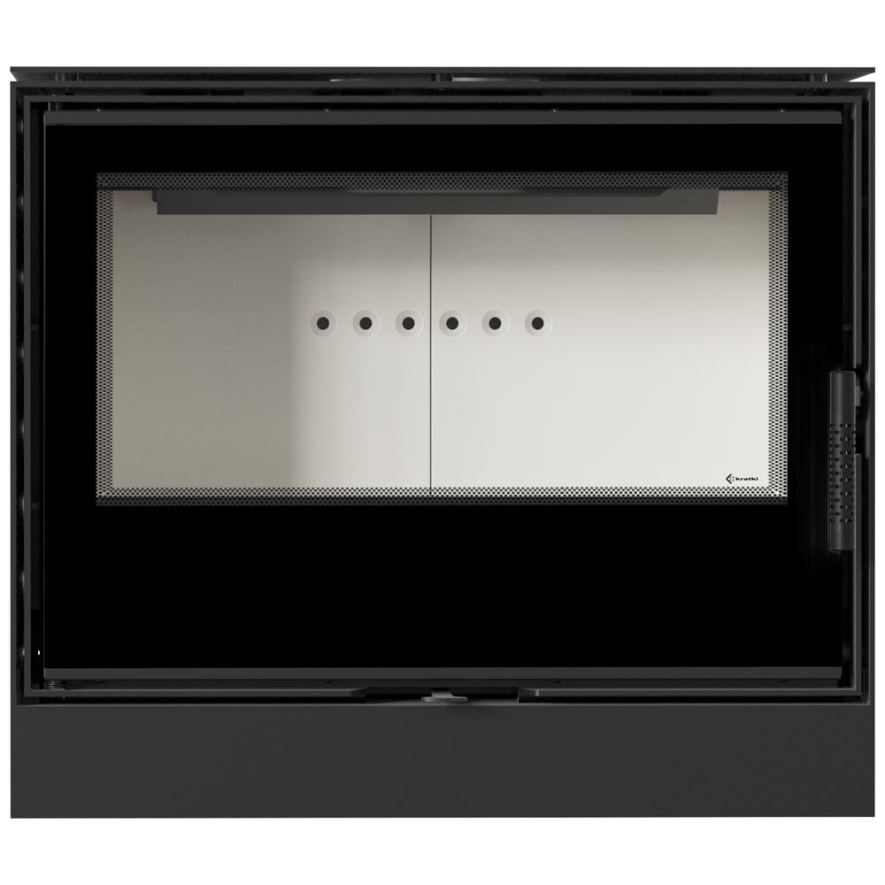 Wood Burning Steel Stove KRATKI KARI 80 Ø 180 12 kW