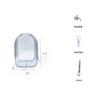 18.5cm Cotton Doll Pull Figure Blind Box Stroller Bag - Dustproof, Thickened, Clear PVC Hanging Doll Bag