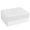 Extra Large Flip-Top White Cosmetic Gift Box