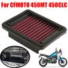 For CFMOTO CF MOTO 450MT MT450 450CLC CLC450 450CL-C 450 CLC 450 CL-C Motorcycle Accessories High Flow Air Filter Intake Cleaner