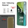Coque Redmi Note13 Pro 5G 4G Protection Intégrale 360° pour Redmi Note 13 Pro+ 5G Coque Transparente PC+PET Double Face Anti-Choc