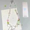 2026 Trendy Handmade Beaded Colorful acrylic Bowknot Star Pendant Necklace For Women Summer Y2k Sweet Aesthetic Neck Jewelry