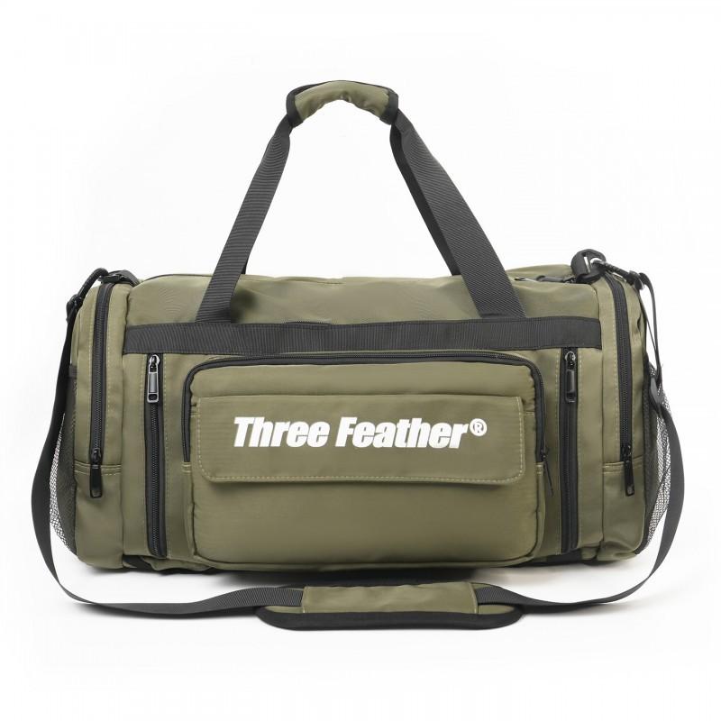 Повседневный рюкзак Мужская сумка сверхбольшой вместимости Дорожная сумка для улицы Фитнес-сумка Женский легкий багаж зелёный