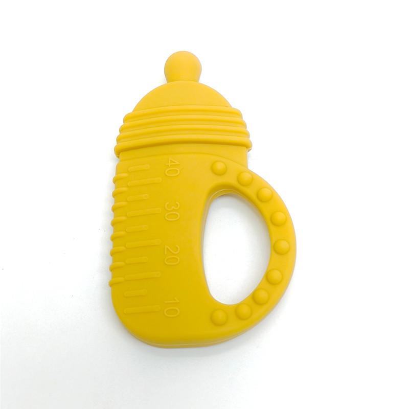 Non-Toxic Baby Teething Stick Silicone Teethers Toys Bottle Teethers Baby Teethers Biteable Toys