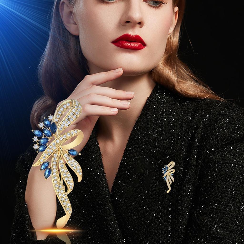 Senior brože Květinové Brože Odznaky pro ženy Přívěsek Módní brože Šperky