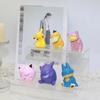 6Pcs/Set Pokemon Anime Figure Toys Sleep Series Car Decoration Ornaments Pikachu Action Figure Toy For Children Birthday Gifts