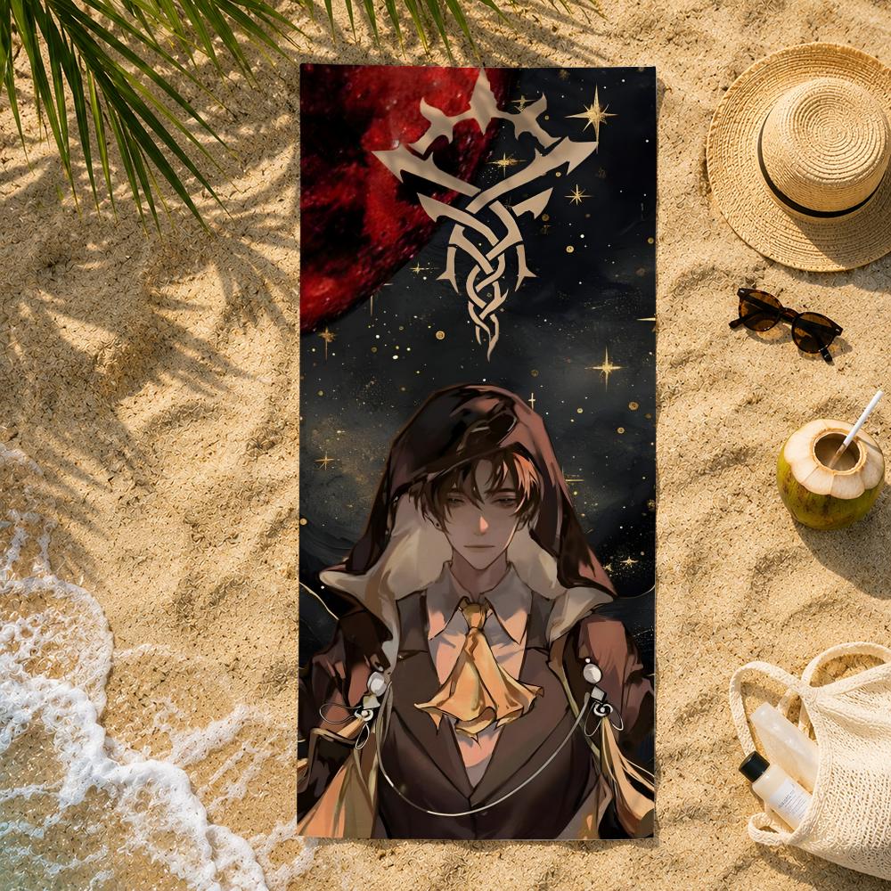Fantasy L-Lord Of The Mysteries Towel ultra-fine fiber quick drying absorbent towel, beach swimming vacation beach towel