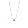 [ESTELLE] ESTELLE [WEB Exclusive Item] January Birthstone Garnet K18 Pink Gold Necklace 0351-9583-0019-0000