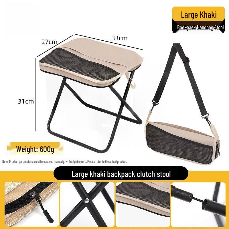 Portable Mini Folding Stool for Outdoor Camping, Picnic & Travel