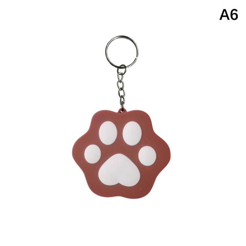 Paw Print Girl Shaped Ampoule Bottle Opener Keychain Rubber Cutter Aid Medication Vial Breaker Tool For Home Nurses And Doctors