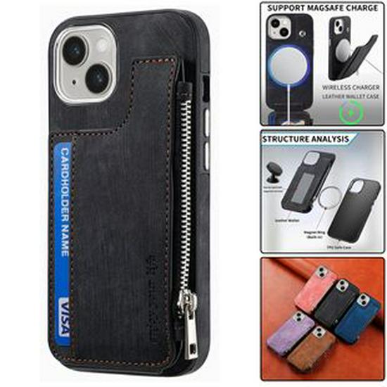 Universal Google Pixel 10 Pro Leather Flip Case with Card Slot & RFID Protection