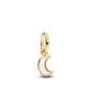 Pandora White Crescent Moon Mini Dangle Charm_764614C01