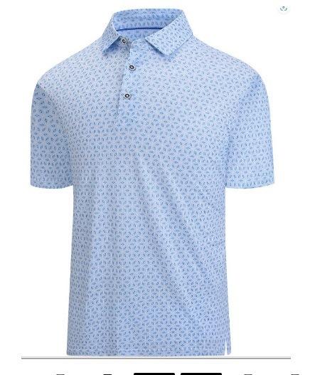 Stylish short-sleeve polo shirt, great for casual daily wear.