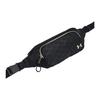 Under Armour Casual Versatile Fashion Zipper Nylon Waist Bag Women Bags Black 1384459-002