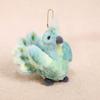 Peacock Plush Keychain Animal Soft Toy For Girls And Boys Bags Decor