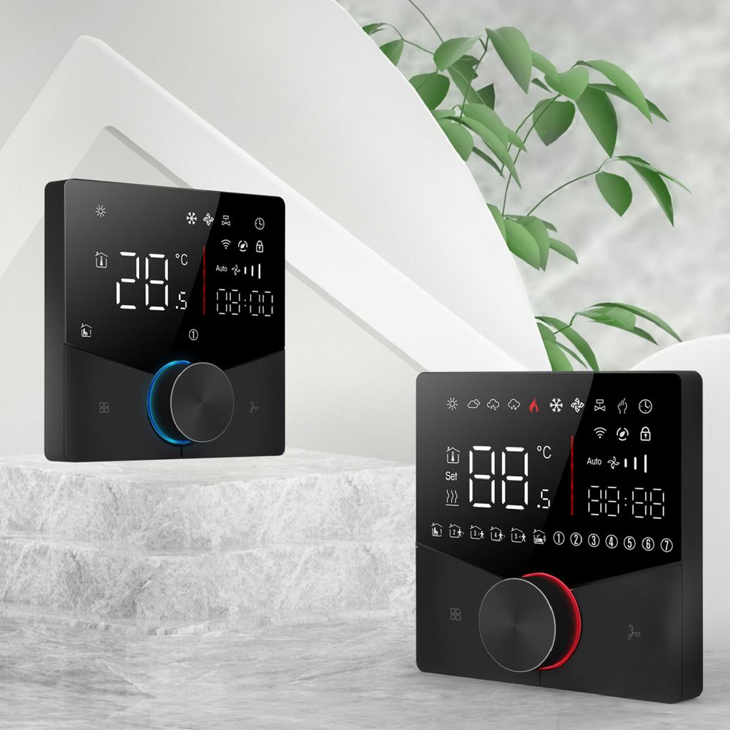 WiFi Air Conditioner Thermostat 5+2 Days 6 Periods Programmable Central Air Conditioning Temperature Controller
