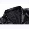 Large Size 7XL Leather Suit Loose Lapels Leather Jacket Men's Plus Size Leather Casual Suit Jacket