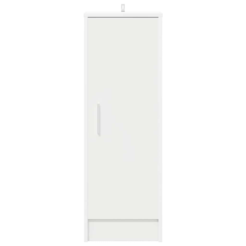 vidaXL Schuhschrank Weiß 32x35x92 cm Holzwerkstoff
