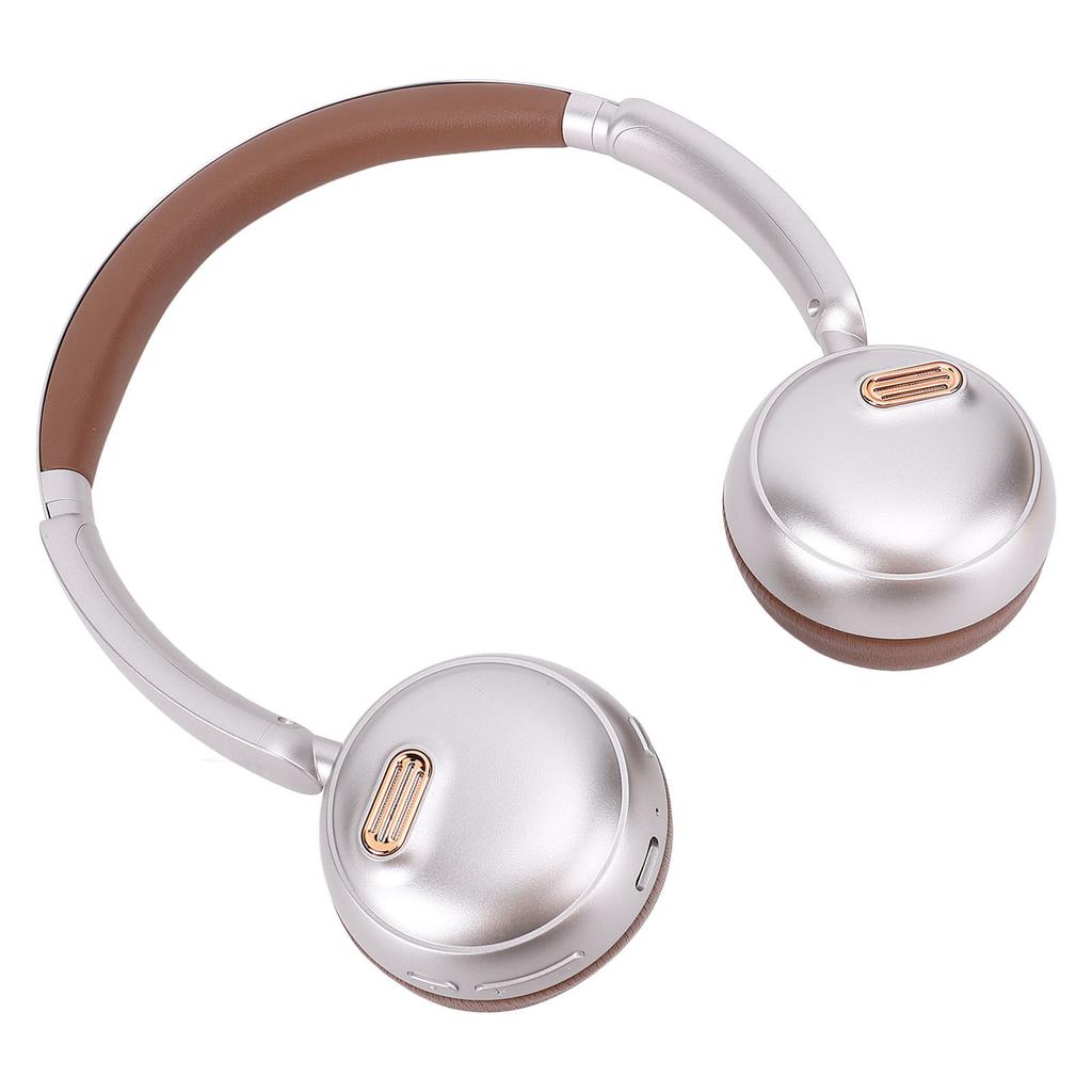 Retro   5.4 Headphones Over Ear Wireless Headset Noise Cancelling Lossless Sound Lightweight Comfortable for Travel Home Matte Texture