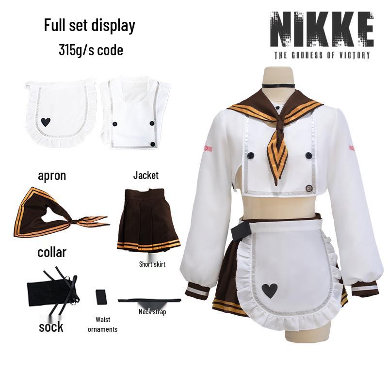 Косплей-костюм Nikke Victory Goddess Braid - Полный набор Аниме Игровой Наряд XXXL
