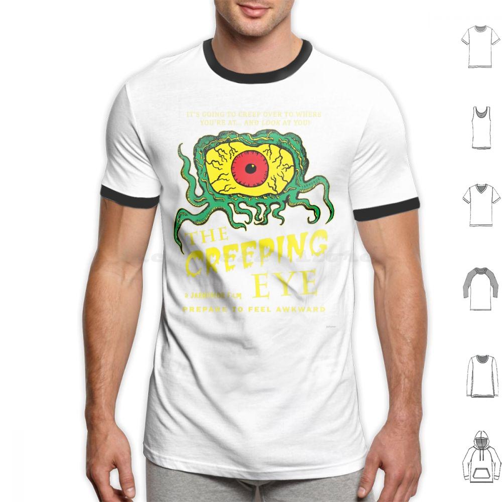 The Eye T Shirt 6xl Cotton Cool Tee The Crawling Eye Movie Movies Parody Classic Horror Bad Cult Monster Creature Evil Creepy
