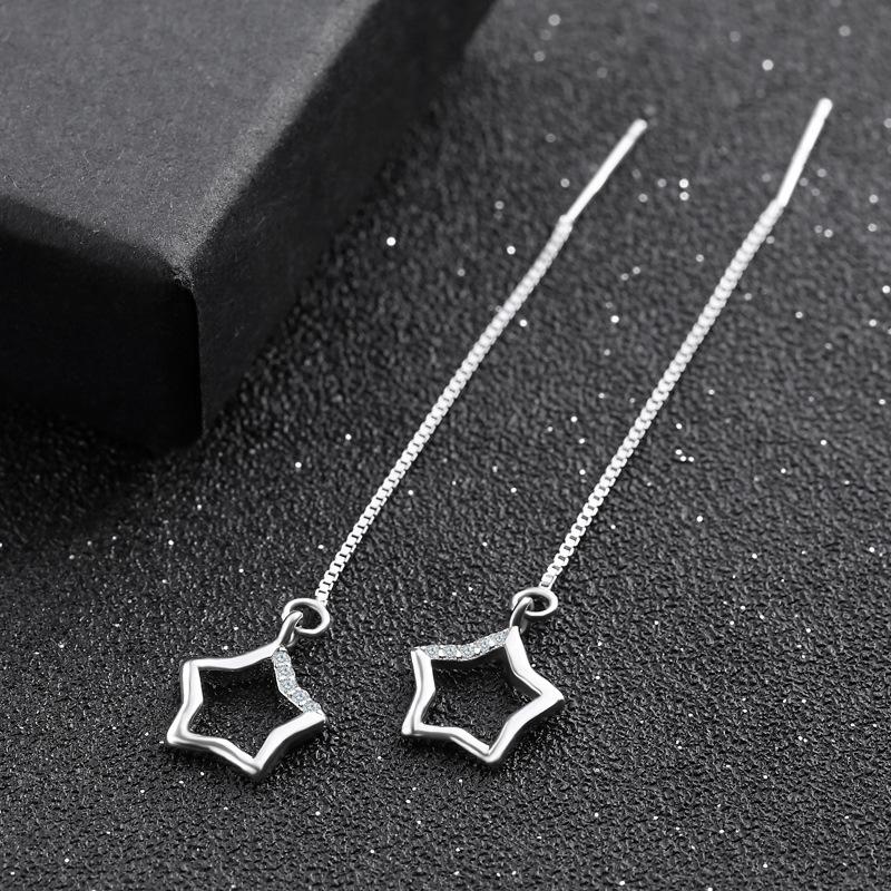 Lindon 925 Sterling Silver Earrings Drop Earrings For Women Wedding Party Gifts