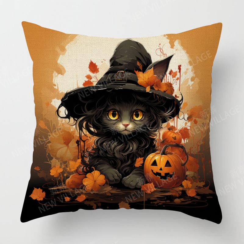 Decorative Cushion Home Living Room Decor Throw Pillow Cover 40*40 40x40cm 60x60cm 45x45cm 50x50cm Pillowcase Halloween Autumn