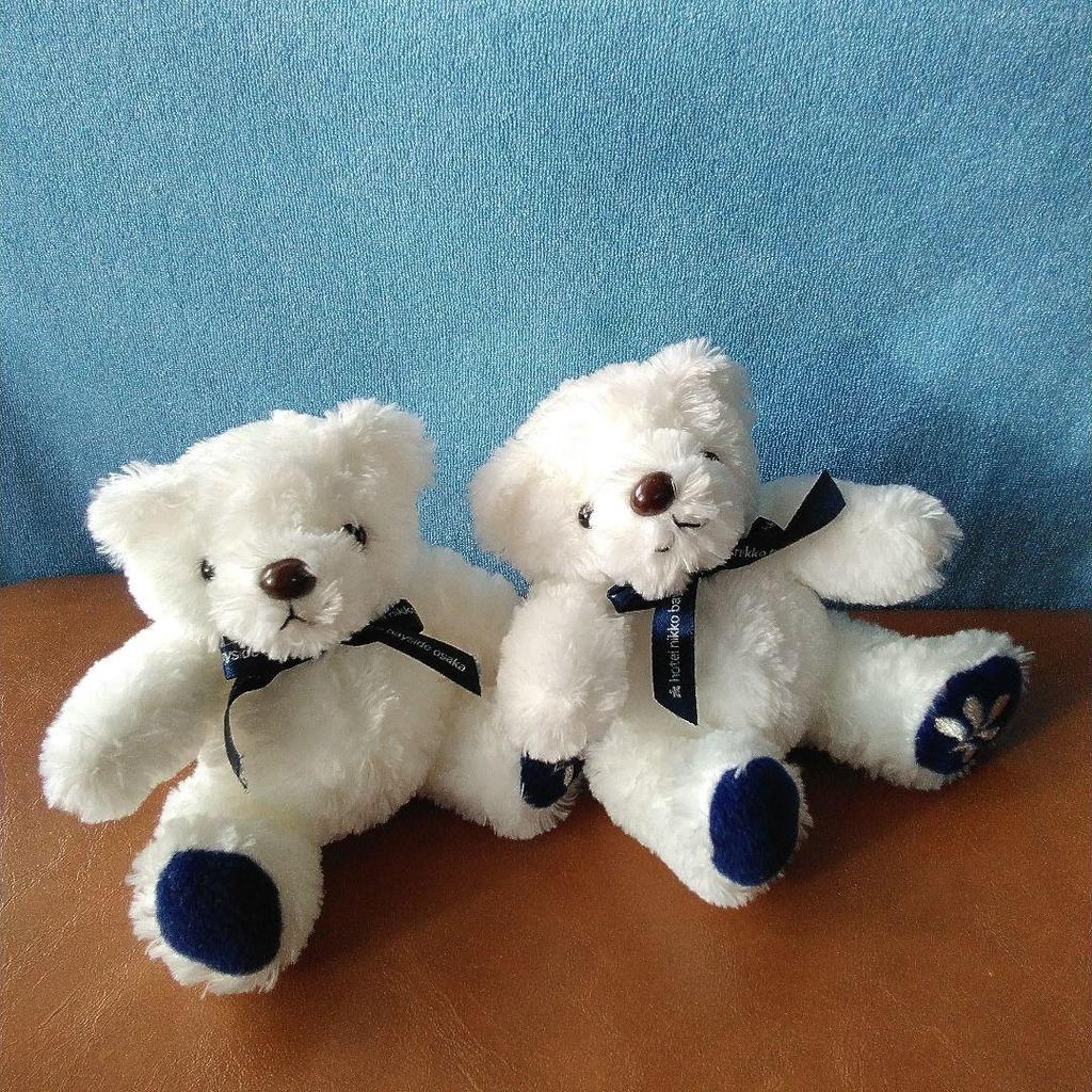 [USED] Mini Teddy Bear (Pair/Twins) Stuffed Bears