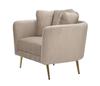 Armchair Kiev Grey Cm 88X77X74