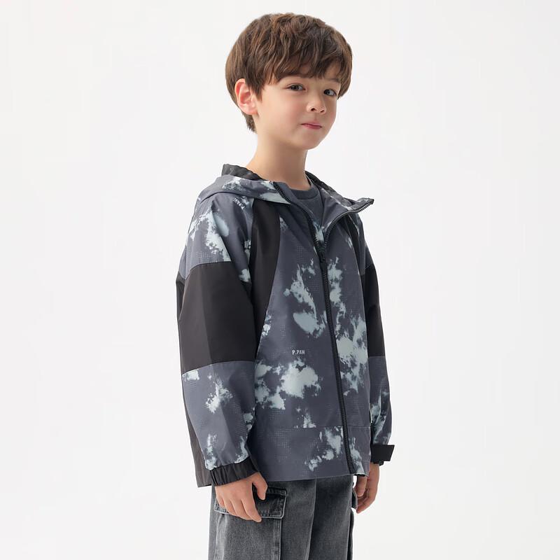 PawinPaw Cartoon Bear Unisex Kids' Hooded Jacket