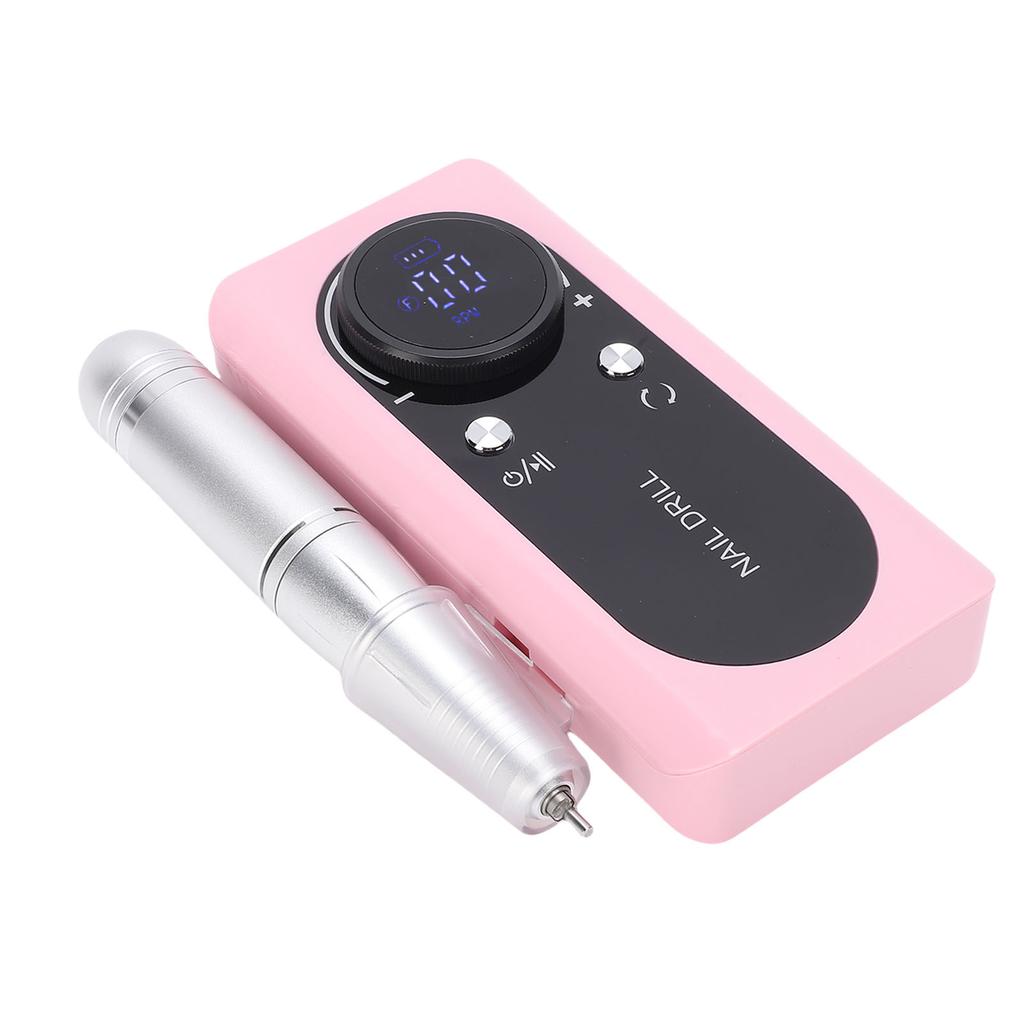 Professional Electric Nail Drill 45000 RPM Cordless Nail File Machine Rechargeable for Shaping Polishing Removing Gel