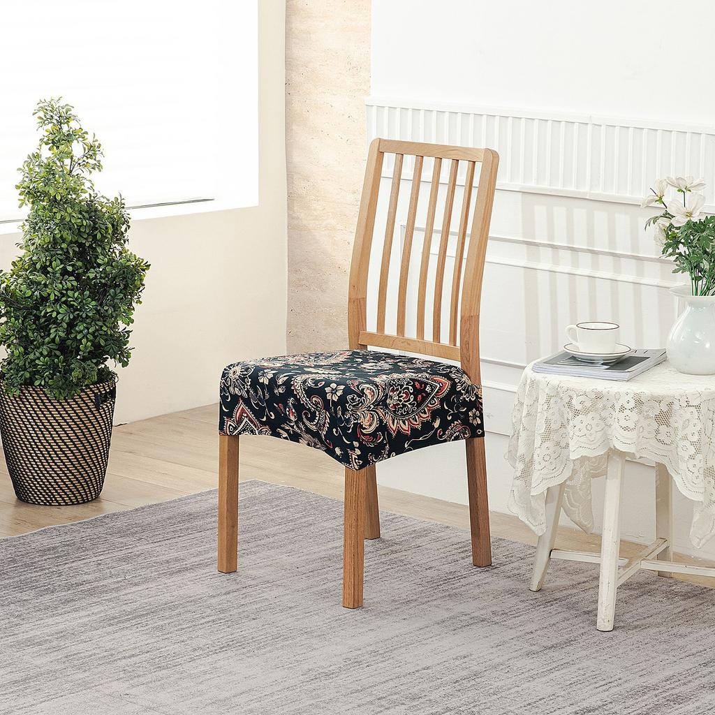 Amazon Chair Cover With Cover Restaurant Stool Protective Cover Elastic Square Seat Cushion Cover Chair Cover