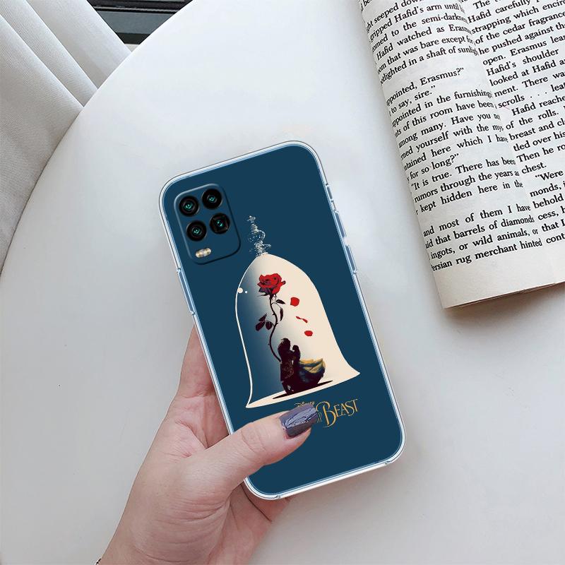 Beauty and the Beast Transparent Phone Case for Motorola Moto G7 G8 G9 G84 G85 G73 G24 G15 Z2 Play Power Plus