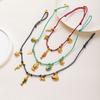 Hot Selling Popular Color Rope Necklace Ocean Small Fish Stainless Steel Pendant High Quality Color Necklace Fashion Items