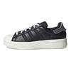 adidas Originals Superstar Leather Comfortable Trendy Low-Top Sneakers Unisex Sneakers Black IG4803