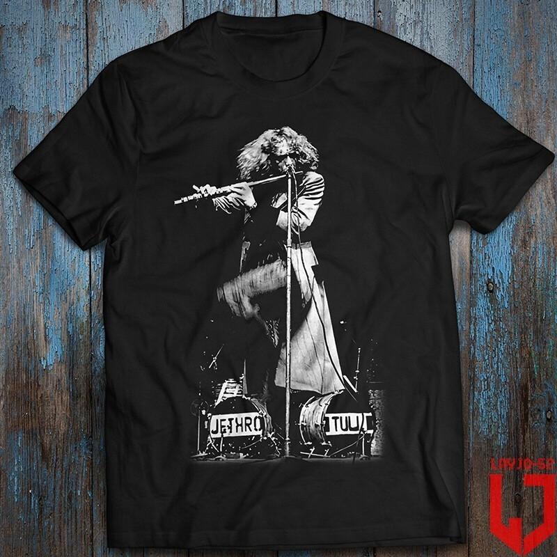 Классическая хлопковая мужская футболка Jethro Tull S-235XL 20D1299 Унисекс футболка XXXXL