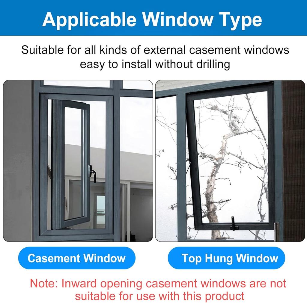 Window Limiter Lock Position Stopper Adjustable Window Guard Home Security Door Window Sash Lock Restrictor Anti Falling Locks