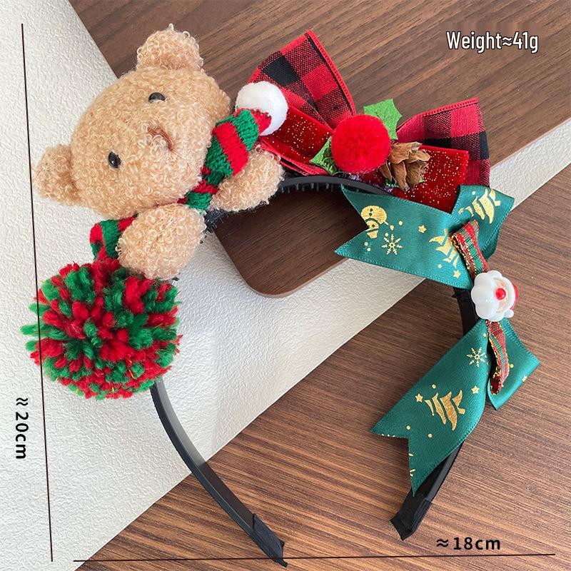 Little Bear Headband - Christmas Hair Accessories for Girls and Teens