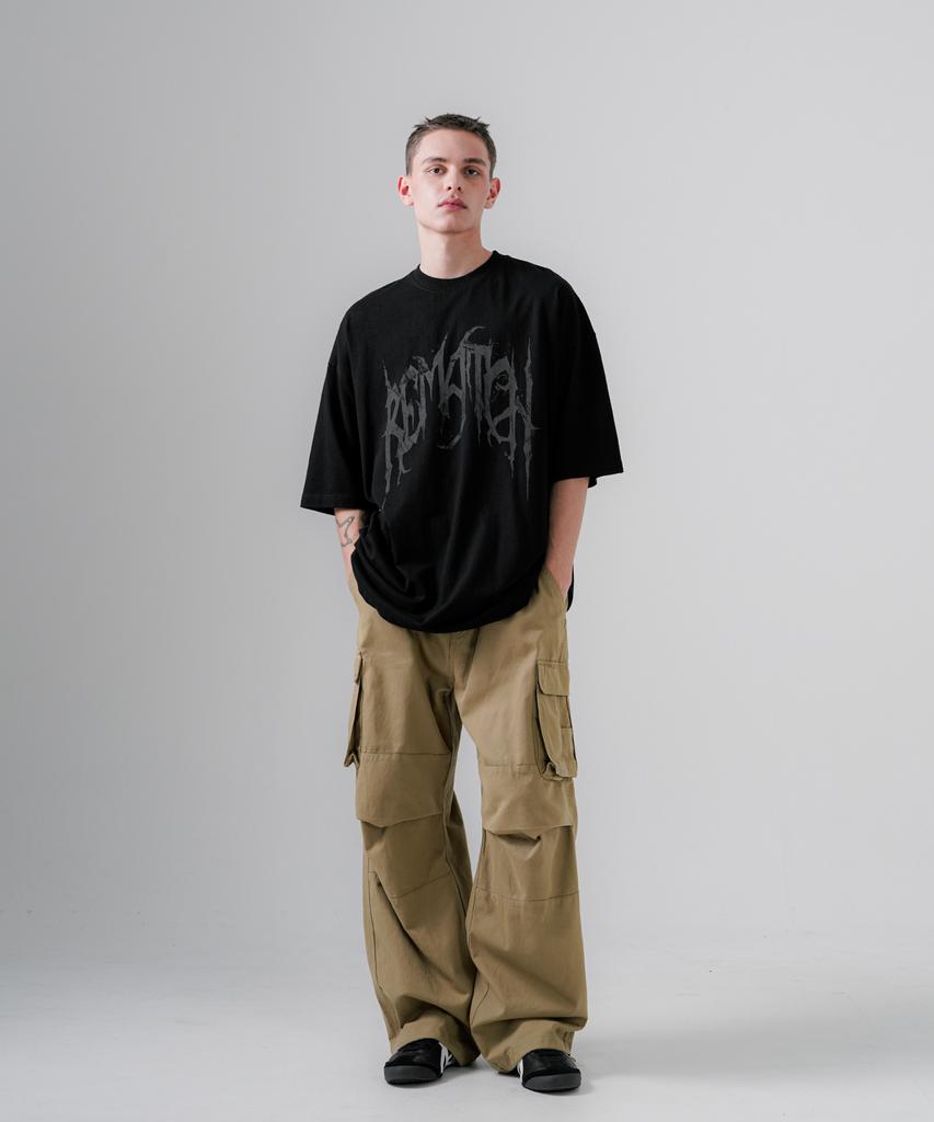 Ezcaton [Set] Rematch + Nominees Pigment Short Sleeve T-Shirt (Kmst6781+Shst6789) (A Type)